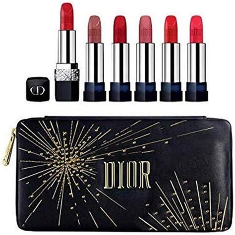 dior 2019 holiday rouge dior couture lipstick collection|christian Dior red lipstick.